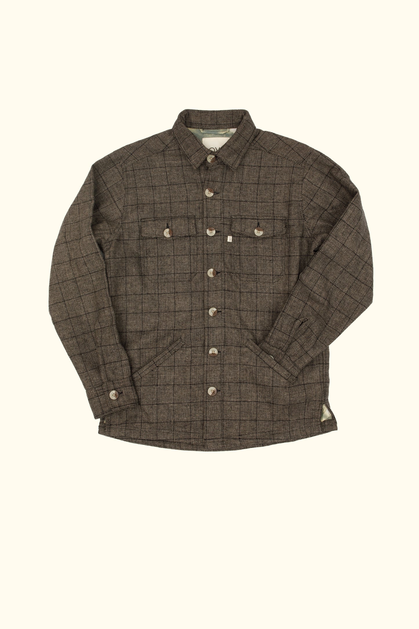 SAO UPCYCLED WOOL JACKET IN GREY