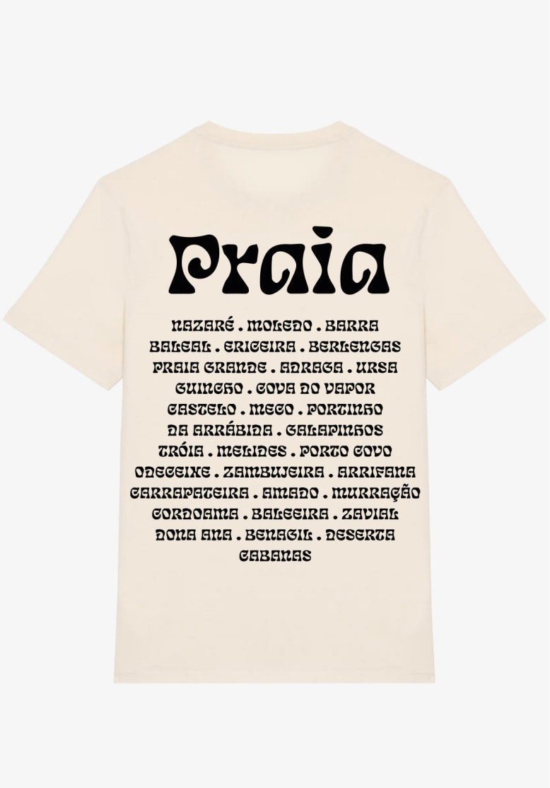 RAW ORGANIC COTTON T-SHIRT - LISBOA