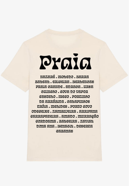 RAW ORGANIC COTTON T-SHIRT - LISBOA