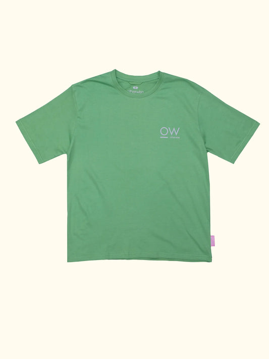 LISB-ON ORGANIC COTTON T-SHIRT IN GREEN