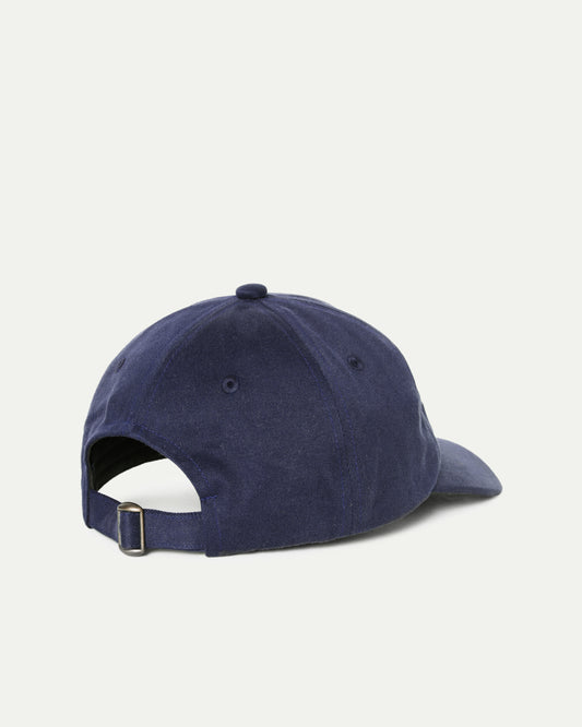 SANTOS CAP NAVY + ECRU LOGO