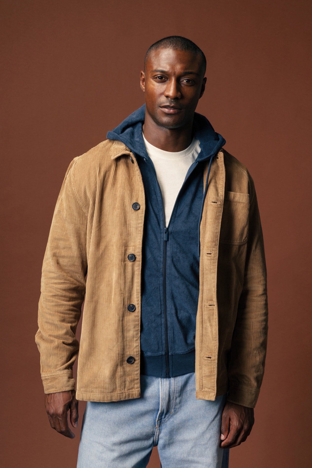 CORDUROY JACKET BEGE