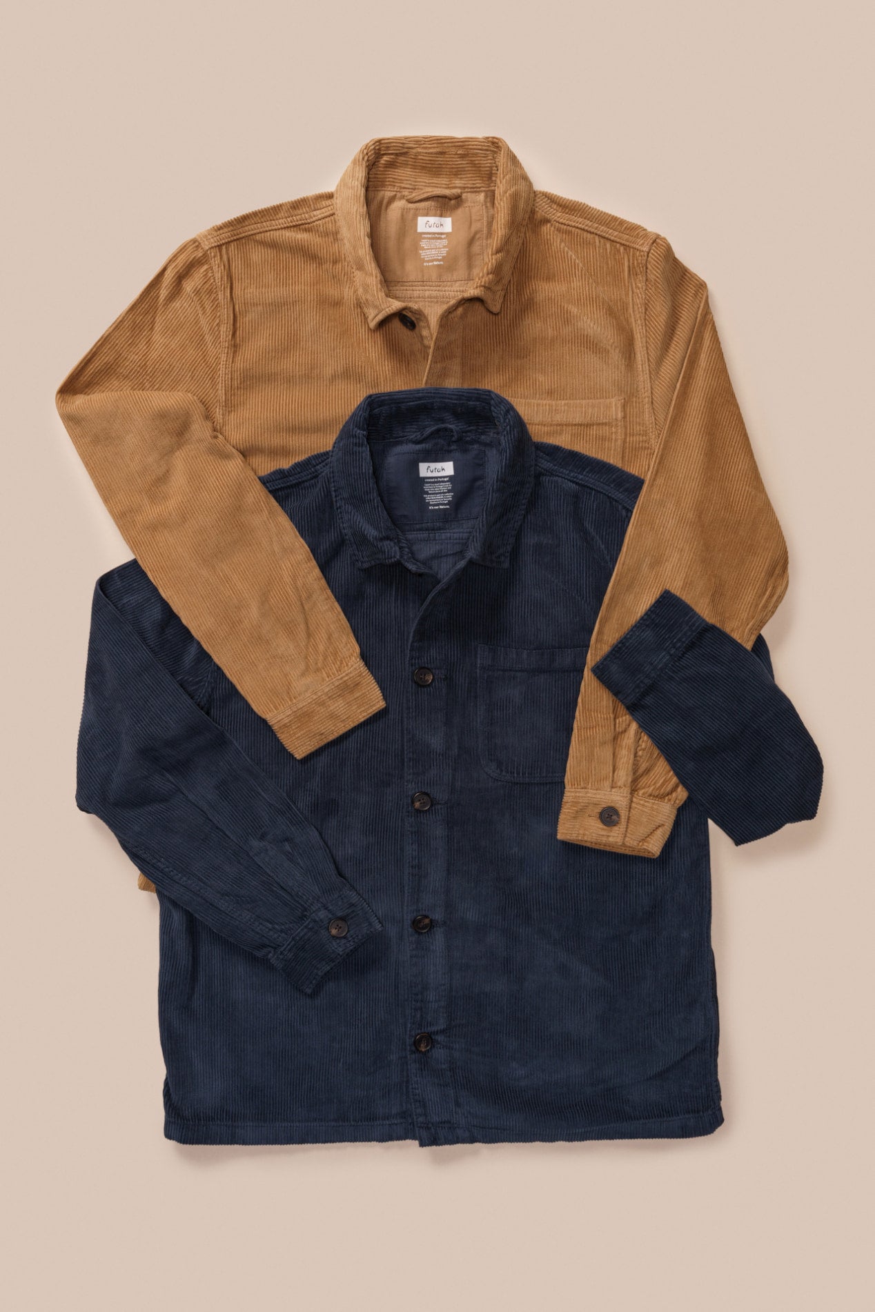 CORDUROY JACKET BEGE