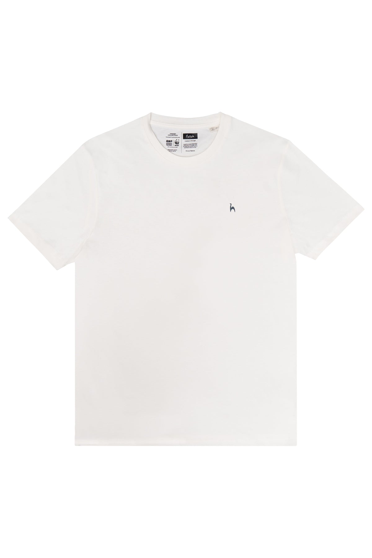 Futah Organic Cotton T-shirt - Sandstorm – Vorderansicht
