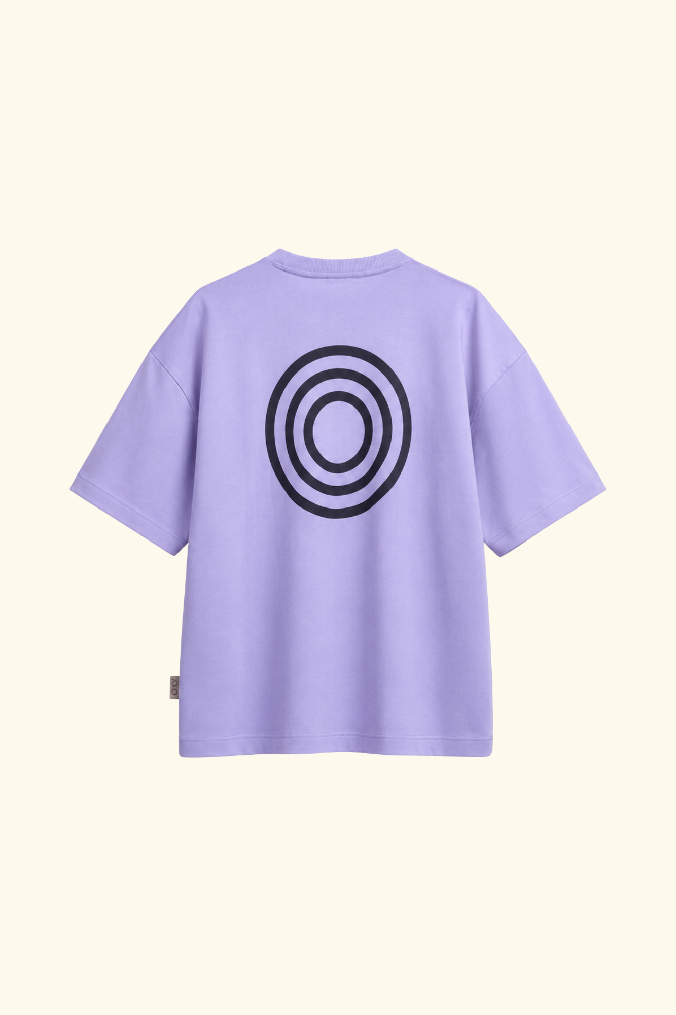lisb-on 2026 organic cotton oversized t-shirt in purple