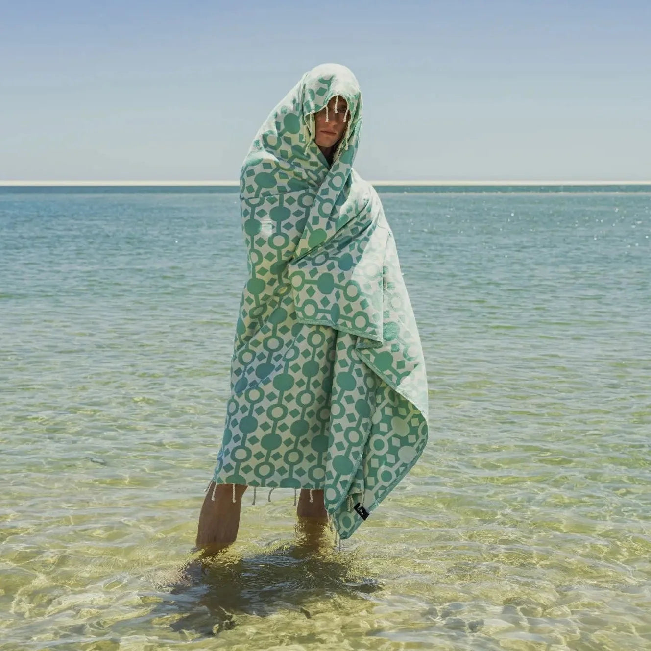 Amazónica Sea Green XL Beach Towel