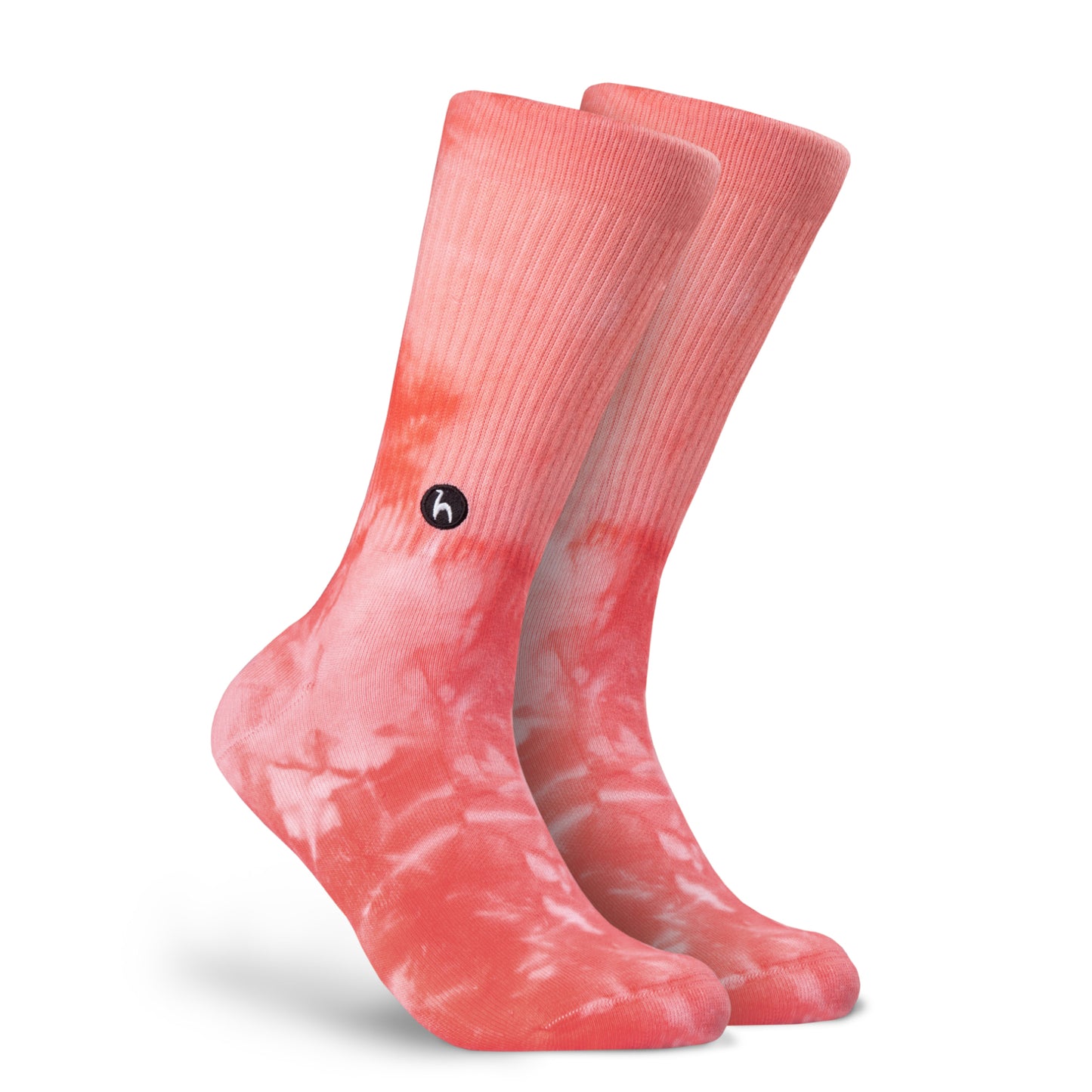 TIE-DYE-SOCKEN "CORAL"