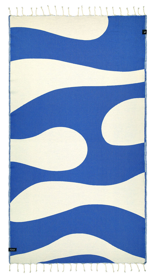 Aether Blue Beach Towel