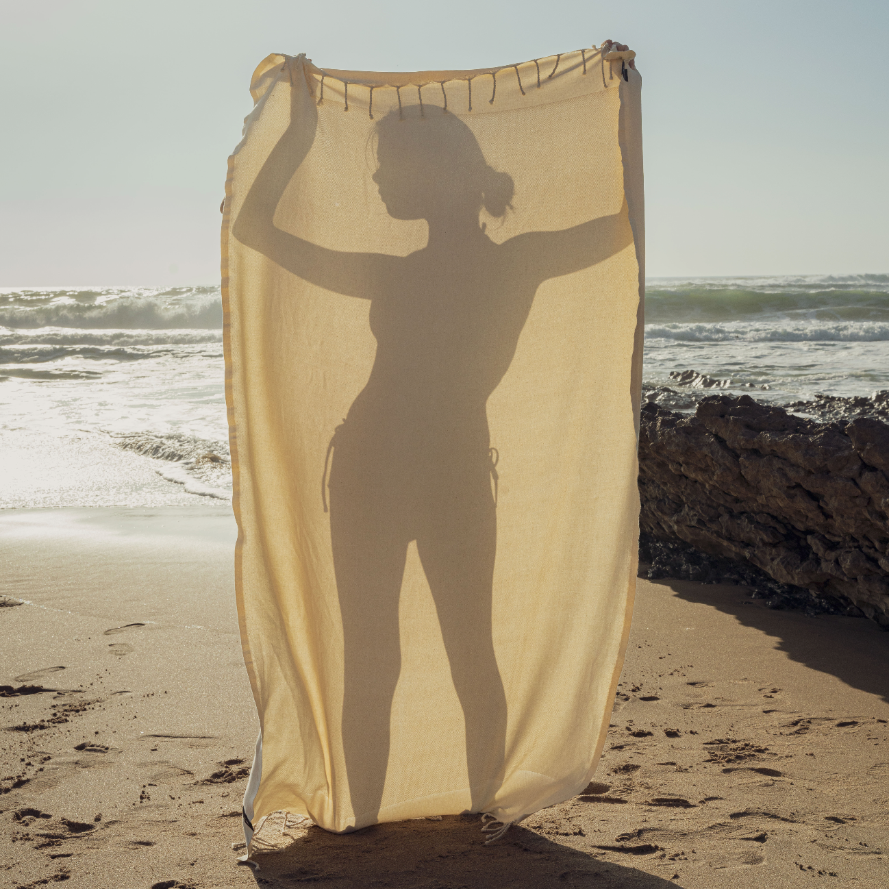 Ericeira Raw Beach Towel