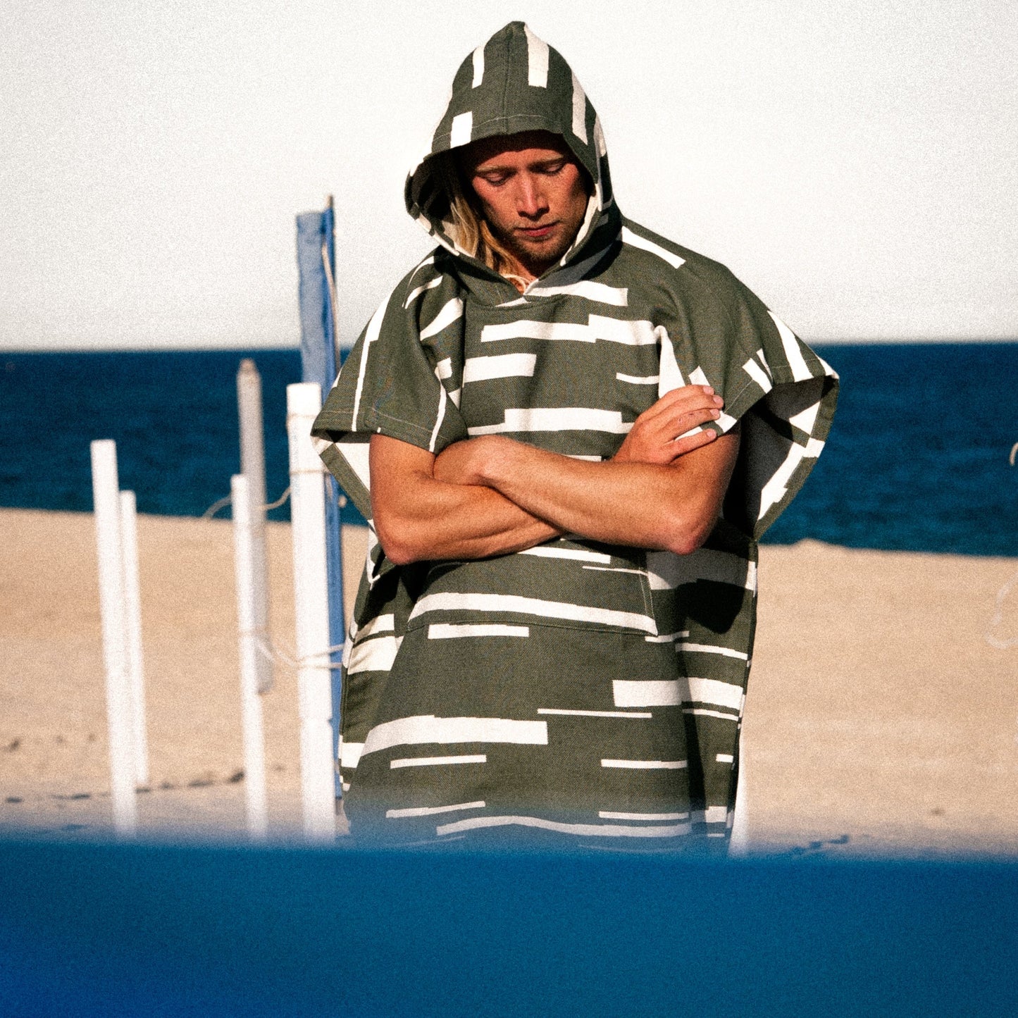 São Jorge Green Poncho