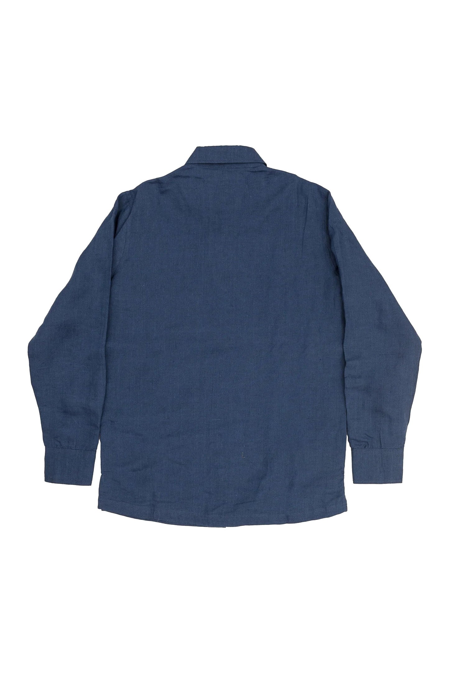 Otherwise Rudra Linen Jacket In Dark Blue – Rückansicht