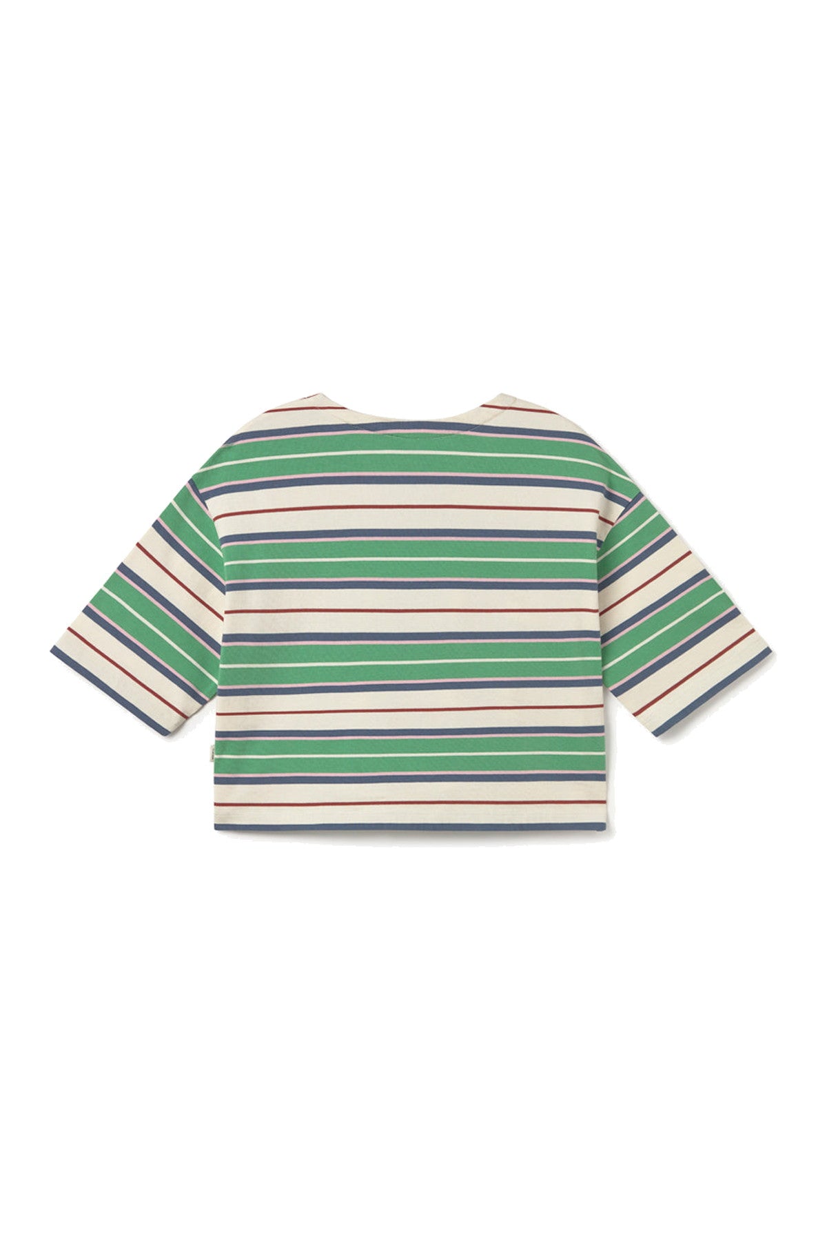 TWOTHIRDS Fingal - Green rugby stripes – Rückansicht