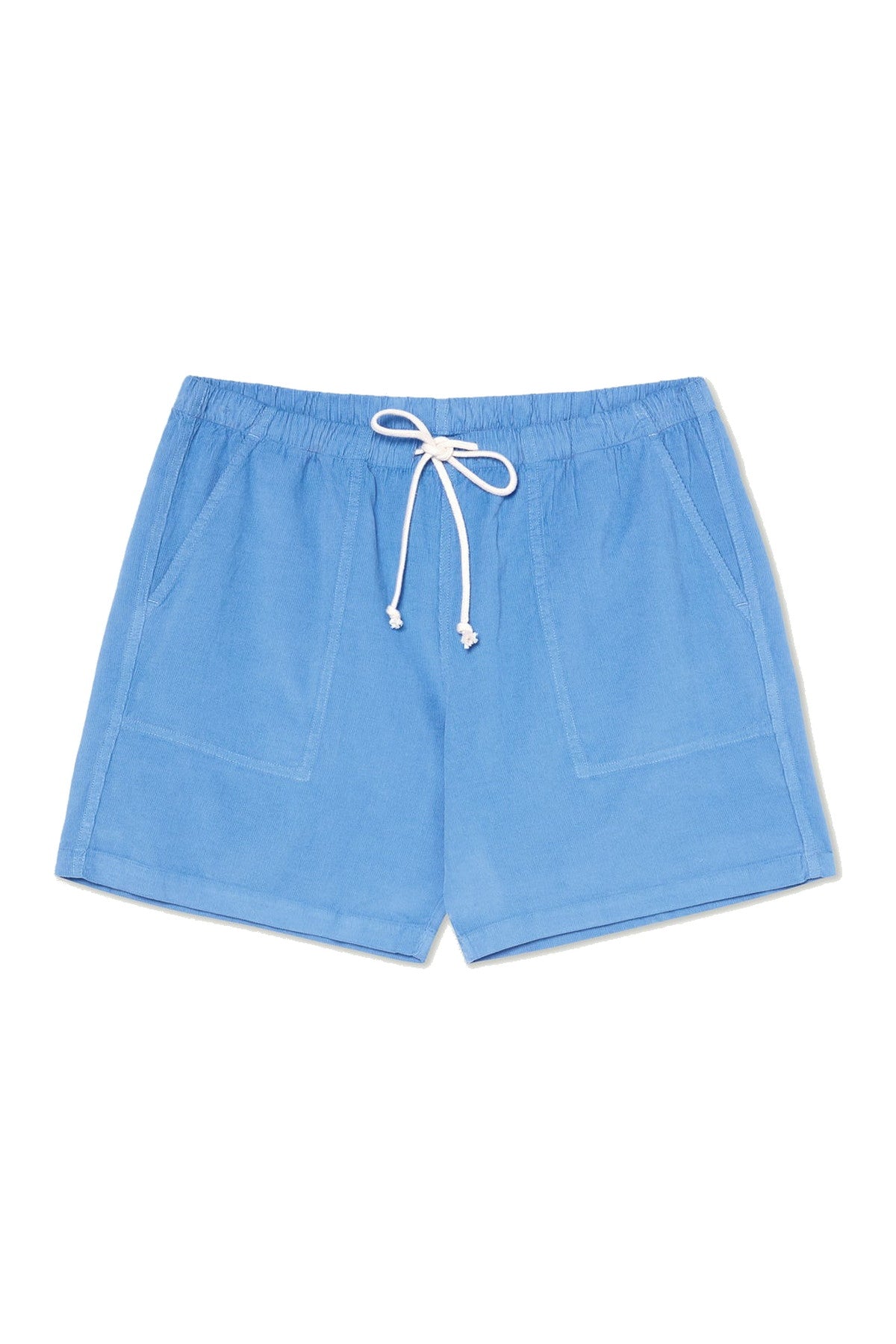 LA PAZ Formigal Azure Baby Cord – Vorderansicht