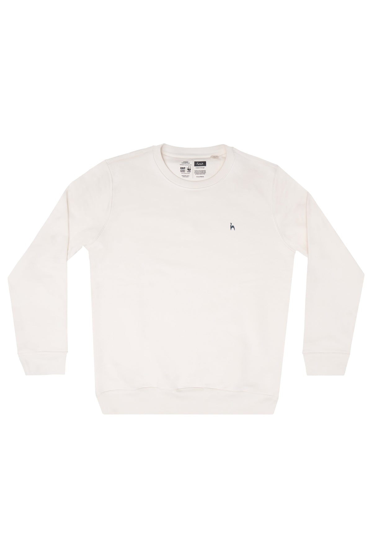 Futah Organic Cotton Sweatshirt - Sandstorm – Vorderansicht