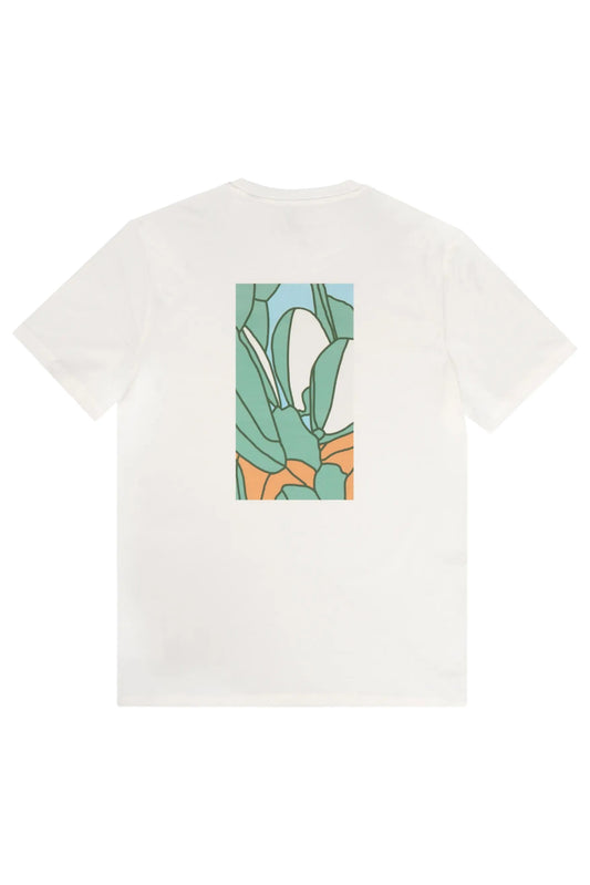 Futah Organic Cotton T-Shirt - Cactus – Rückansicht mit Kaktus-Print