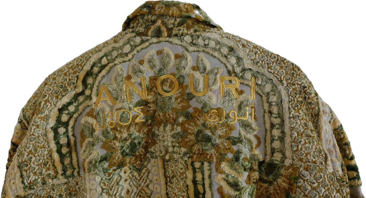 Gold Medallion Jacket - Anouri