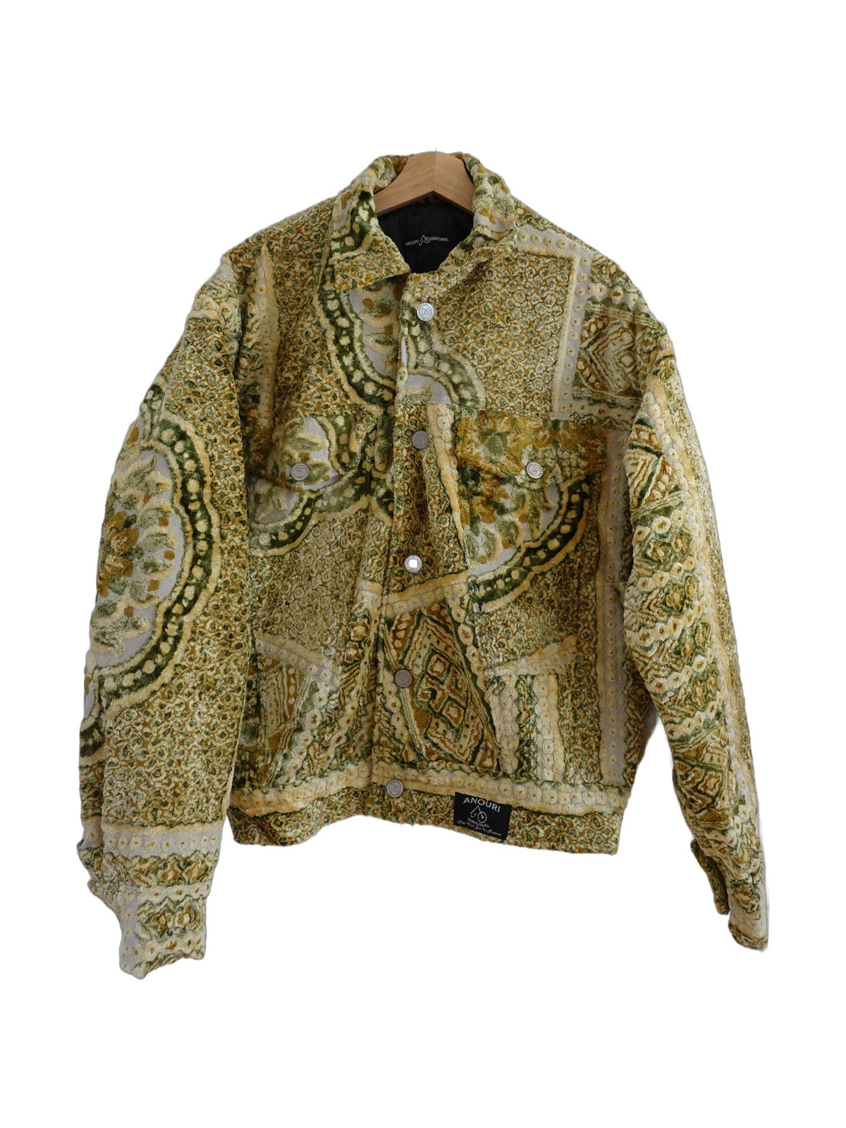 Gold Medallion Jacket - Anouri