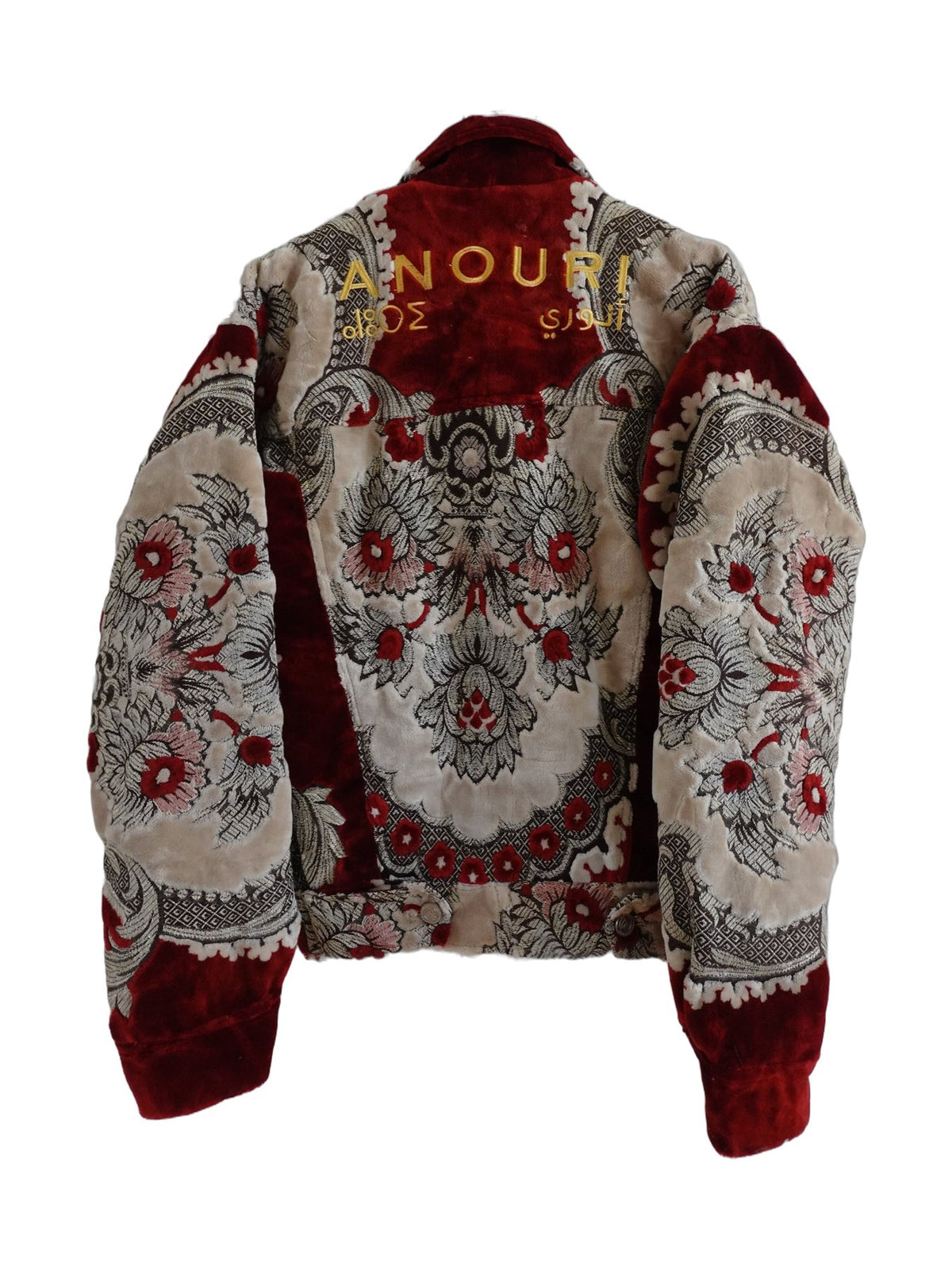Ivory Red Jacket - Anouri