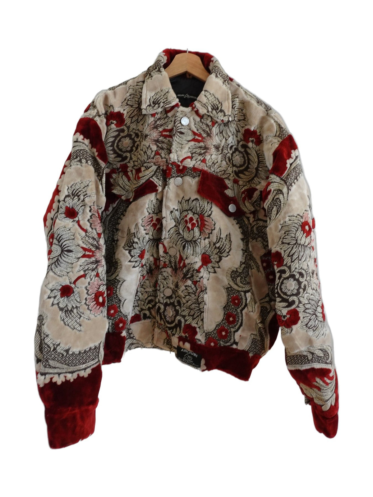 Ivory Red Jacket - Anouri