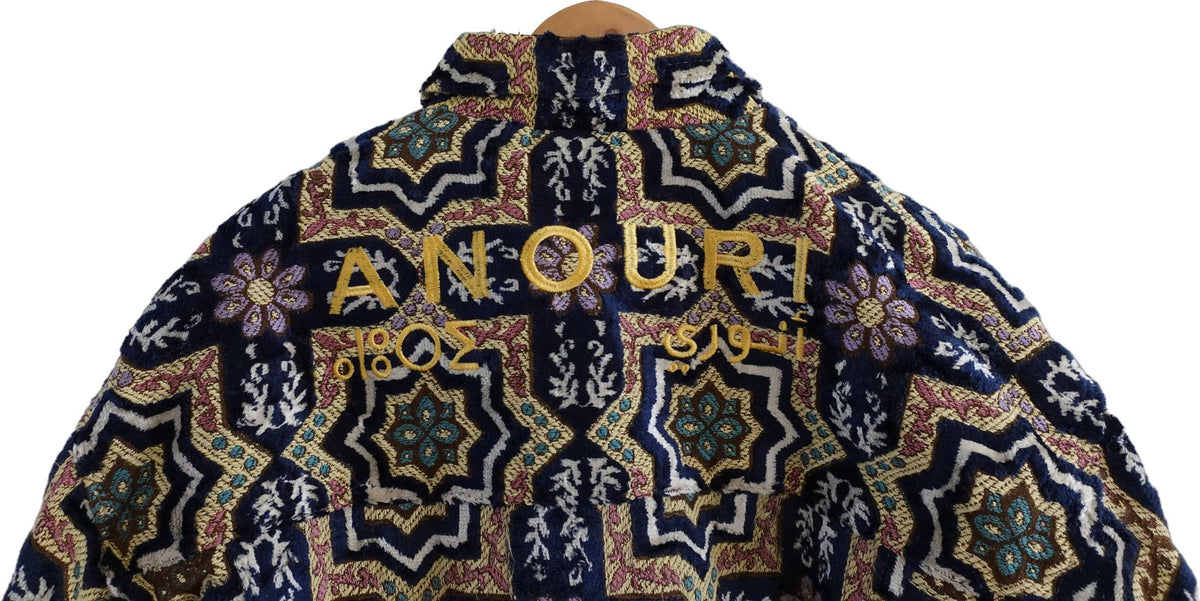 Navy Ornament Jacket - Anouri