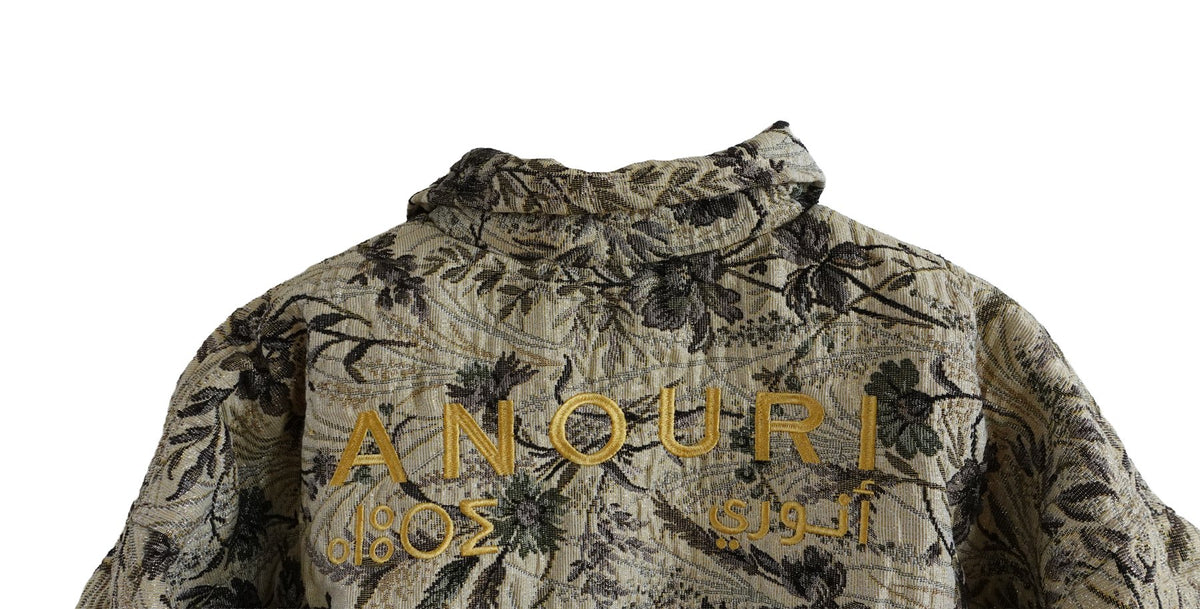 Sage Beige Jacket - Anouri