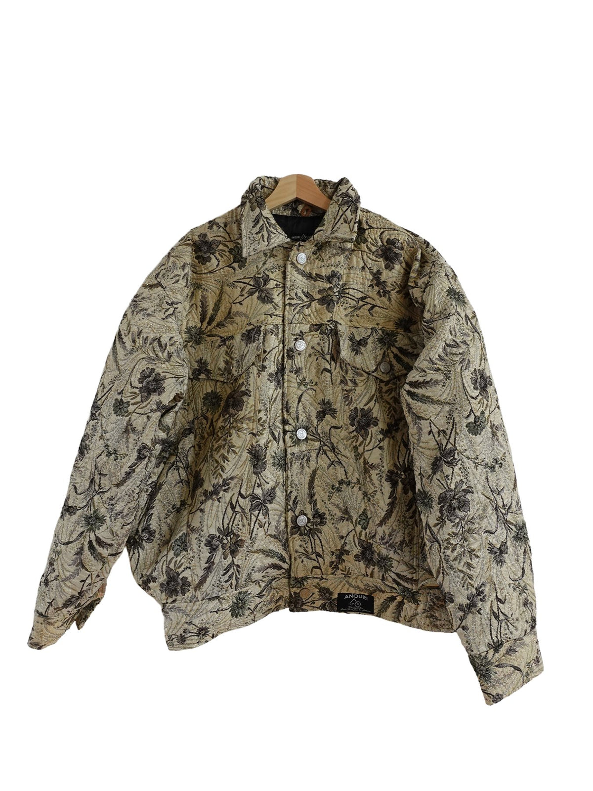 Sage Beige Jacket - Anouri
