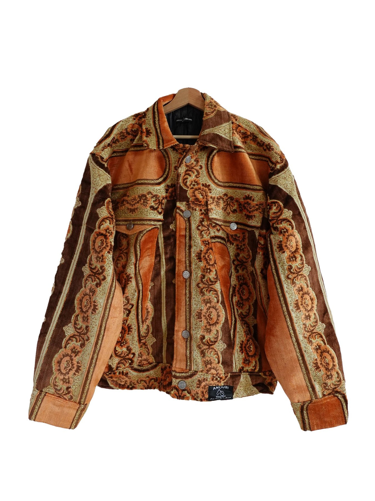 Orange Beige Jacket - Anouri